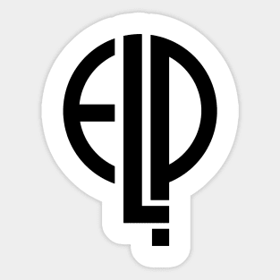 Emerson Lake And Palmer Elp Logo 2 Sticker